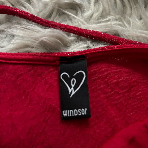 Sparkly red Windsor dress - Picture 3 of 3